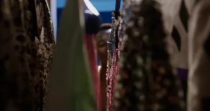 Horizontal video: A man picking clothes 10331299. Duration: 22 seconds. Resolution: 4096x2160