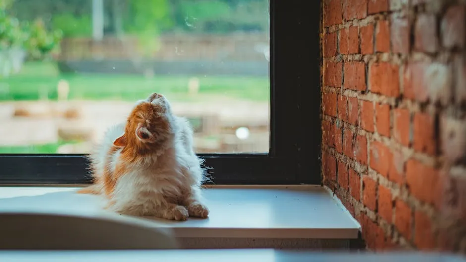 Close Up Photo of Cat Near Window