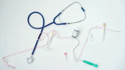 Horizontal video: Medical equipment tools and drug set on white surface 8670939. Duration: 18 seconds. Resolution: 1920x1080