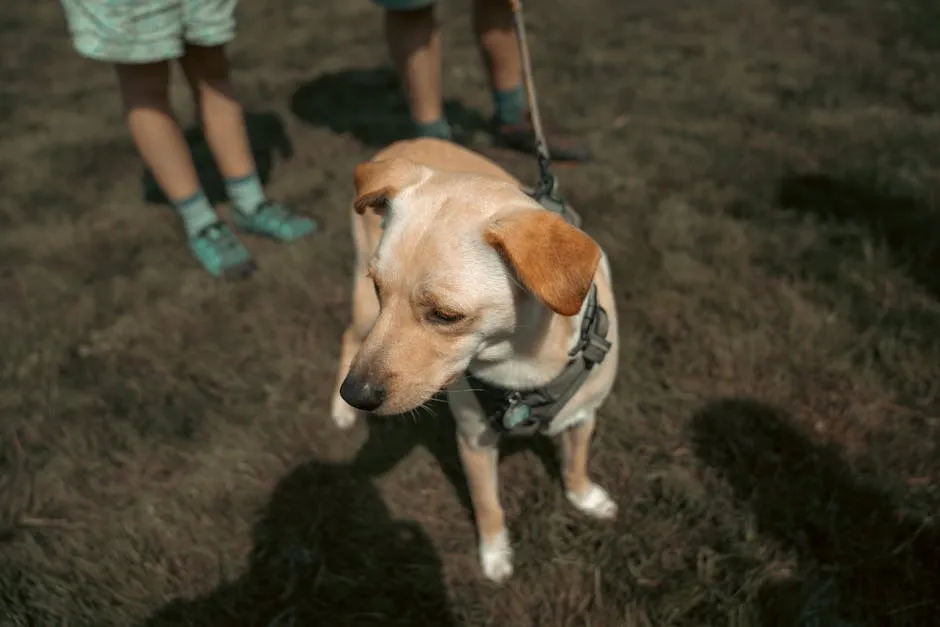 Puppy on Leash