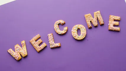 Horizontal video: Letter cookies 5897817. Duration: 17 seconds. Resolution: 3840x2160
