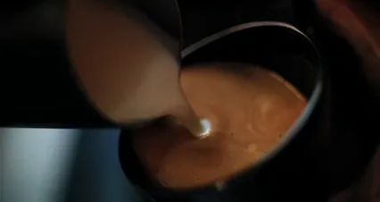 Horizontal video: Coffee making art by a bartender 2909914. Duration: 27 seconds. Resolution: 3840x2024