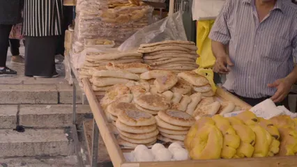 Horizontal video: Various baked goods in a bakery 3808535. Duration: 19 seconds. Resolution: 1920x1080