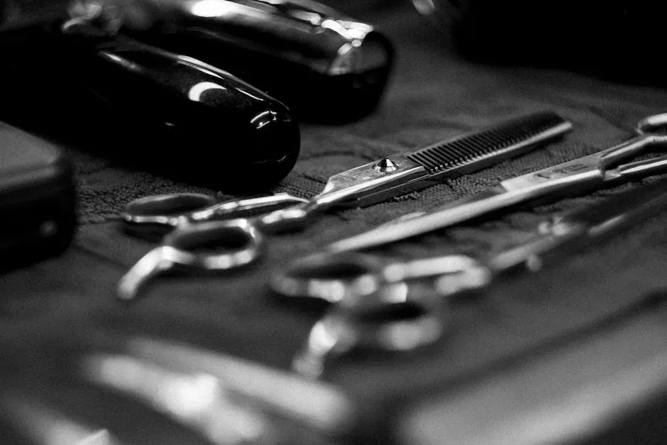 Close-Up Photo of Silver Scissors