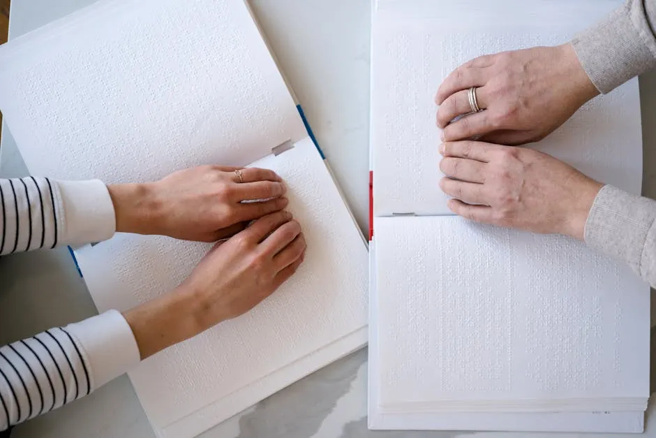 Hands on Braille Books