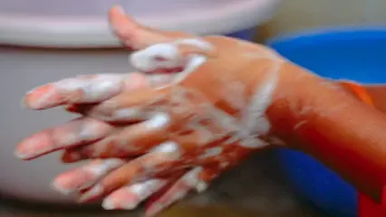 Horizontal video: Woman washing hands 6581948. Duration: 11 seconds. Resolution: 3840x2160