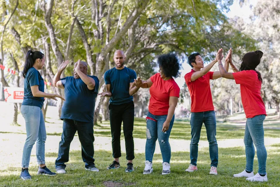 People Doing High Five