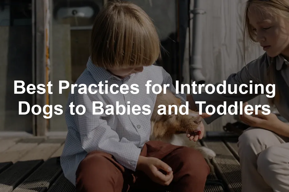 Featured image for Best Practices for Introducing Dogs to Babies and Toddlers