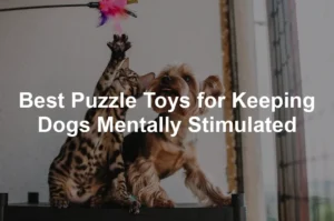 Featured image for Best Puzzle Toys for Keeping Dogs Mentally Stimulated