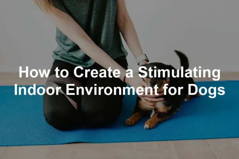 Featured image for How to Create a Stimulating Indoor Environment for Dogs