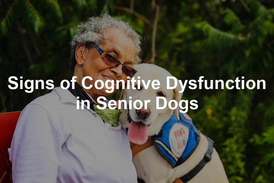 Featured image for Signs of Cognitive Dysfunction in Senior Dogs