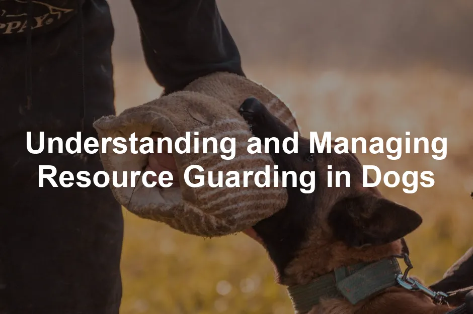 Featured image for Understanding and Managing Resource Guarding in Dogs