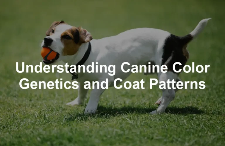 Featured image for Understanding Canine Color Genetics and Coat Patterns