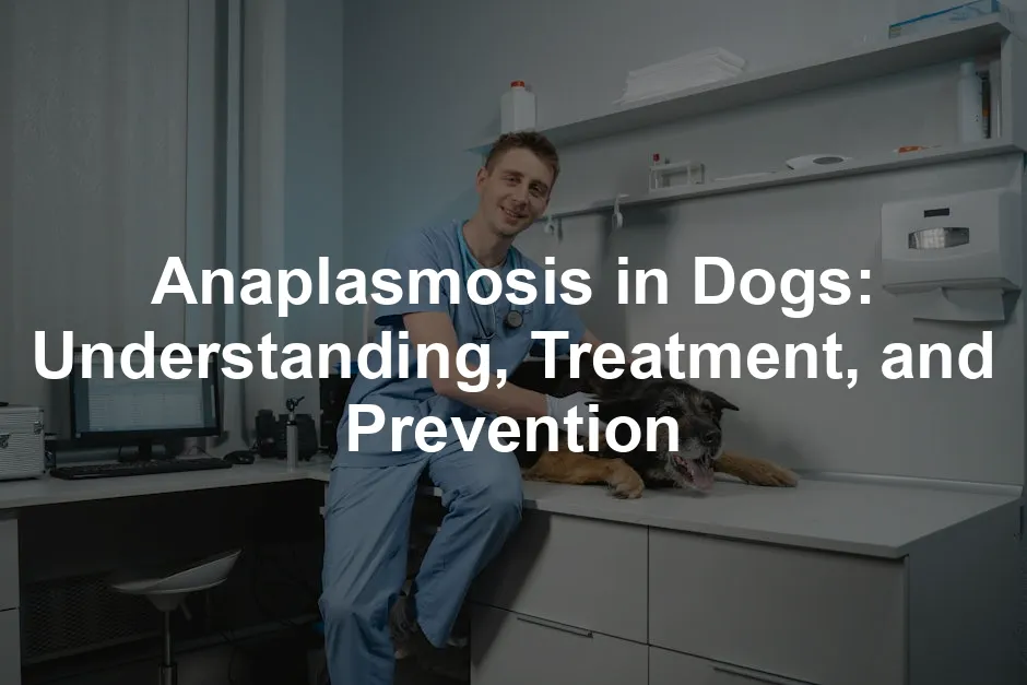 Featured image for Anaplasmosis in Dogs: Understanding, Treatment, and Prevention