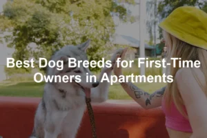 Featured image for Best Dog Breeds for First-Time Owners in Apartments