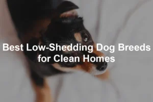 Featured image for Best Low-Shedding Dog Breeds for Clean Homes