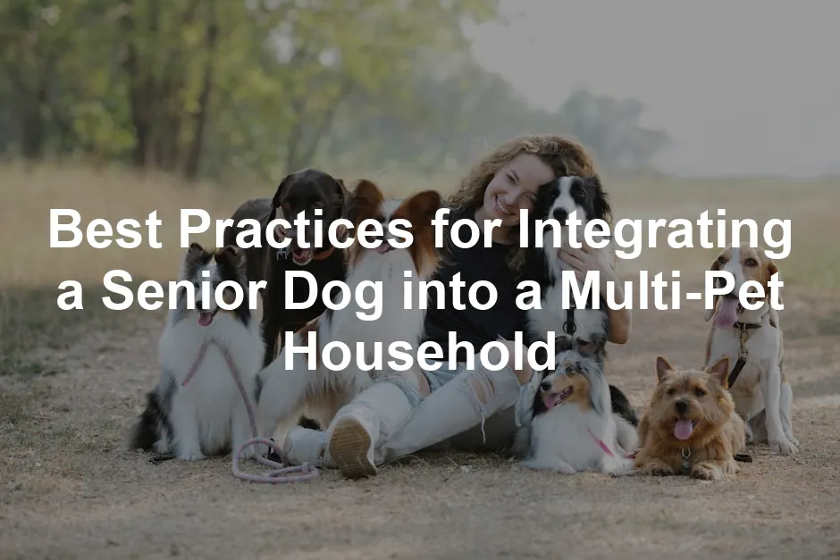 Featured image for Best Practices for Integrating a Senior Dog into a Multi-Pet Household