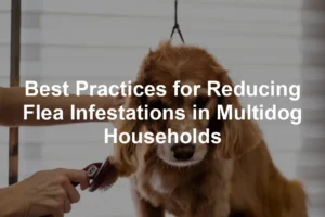 Featured image for Best Practices for Reducing Flea Infestations in Multidog Households