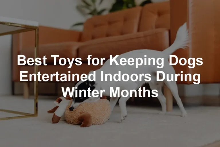 Featured image for Best Toys for Keeping Dogs Entertained Indoors During Winter Months