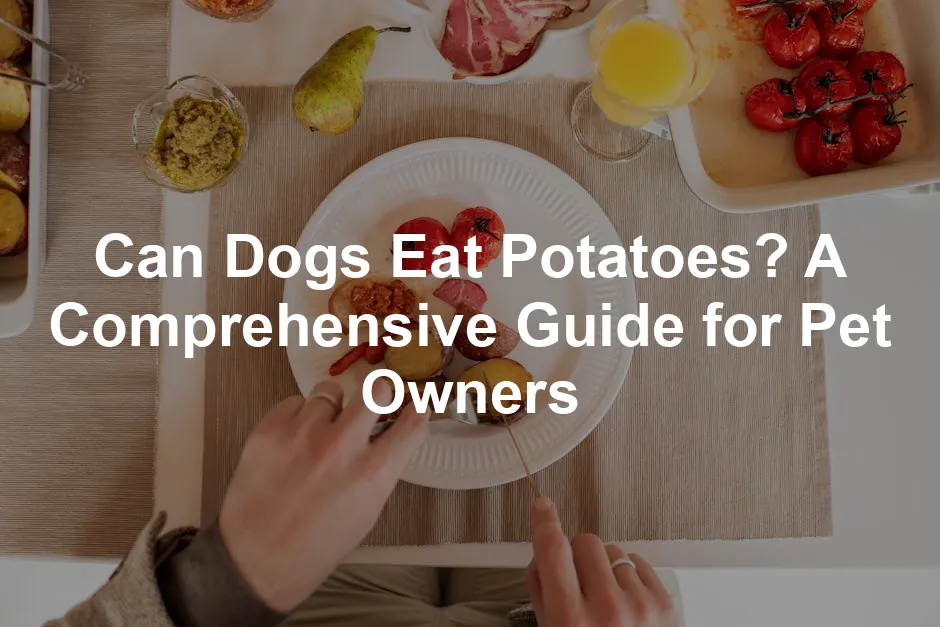 Featured image for Can Dogs Eat Potatoes? A Comprehensive Guide for Pet Owners