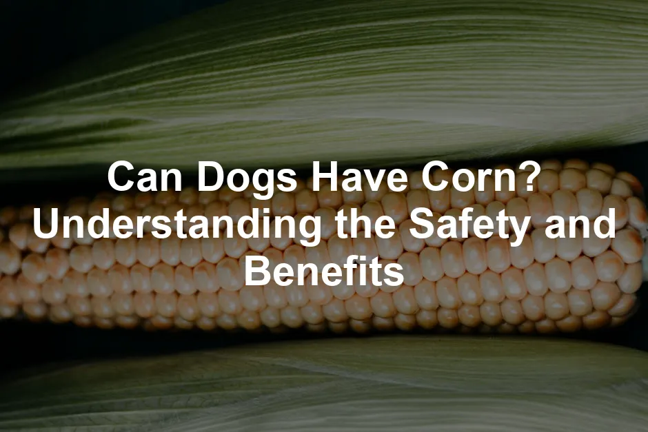 Featured image for Can Dogs Have Corn? Understanding the Safety and Benefits