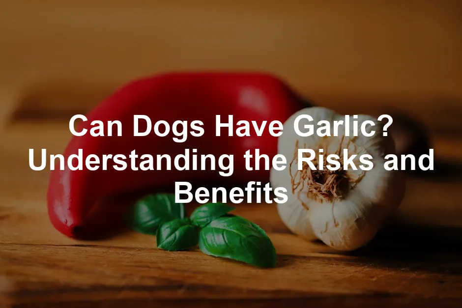 Featured image for Can Dogs Have Garlic? Understanding the Risks and Benefits