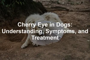 Featured image for Cherry Eye in Dogs: Understanding, Symptoms, and Treatment