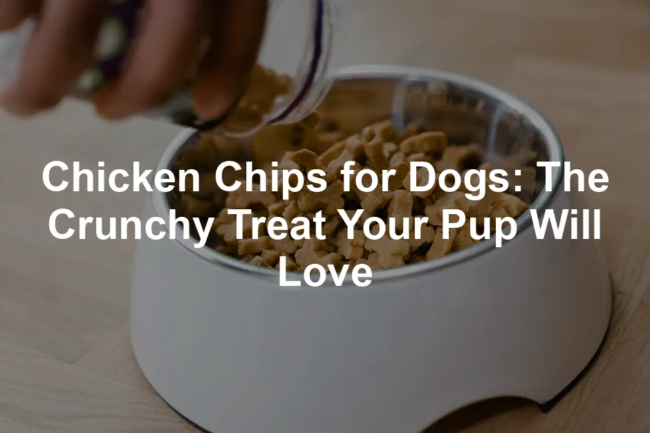 Featured image for Chicken Chips for Dogs: The Crunchy Treat Your Pup Will Love