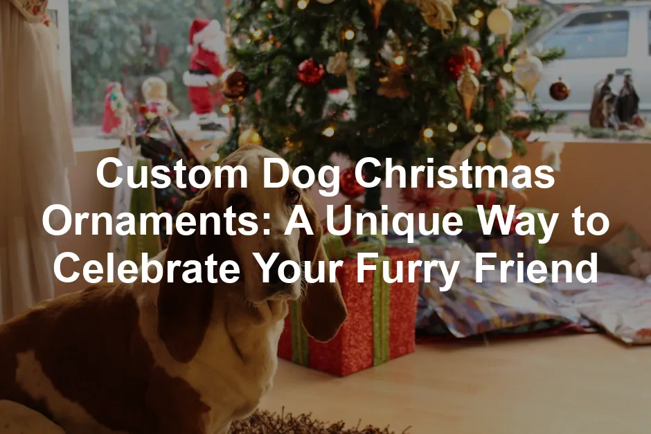 Featured image for Custom Dog Christmas Ornaments: A Unique Way to Celebrate Your Furry Friend