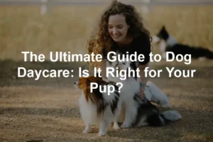 Featured image for The Ultimate Guide to Dog Daycare: Is It Right for Your Pup?