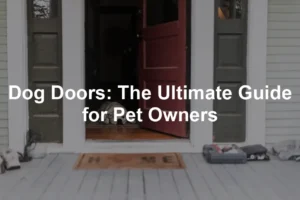 Featured image for Dog Doors: The Ultimate Guide for Pet Owners