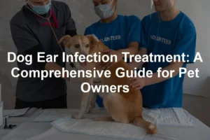 Featured image for Dog Ear Infection Treatment: A Comprehensive Guide for Pet Owners