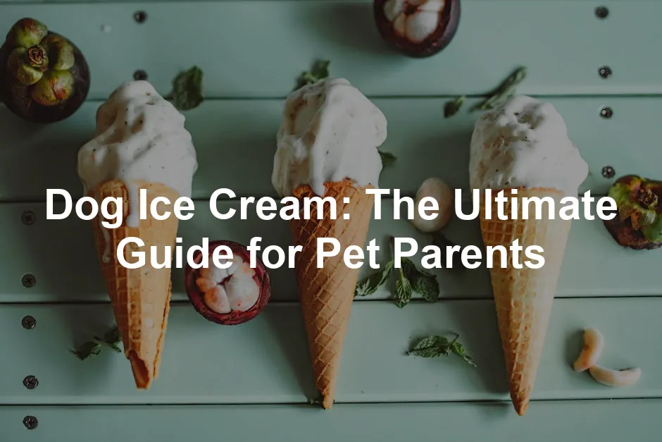 Featured image for Dog Ice Cream: The Ultimate Guide for Pet Parents