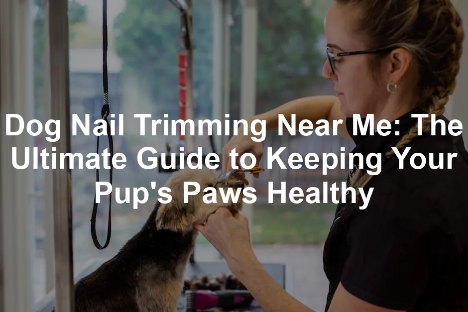 Featured image for Dog Nail Trimming Near Me: The Ultimate Guide to Keeping Your Pup's Paws Healthy