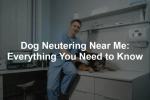 Featured image for Dog Neutering Near Me: Everything You Need to Know