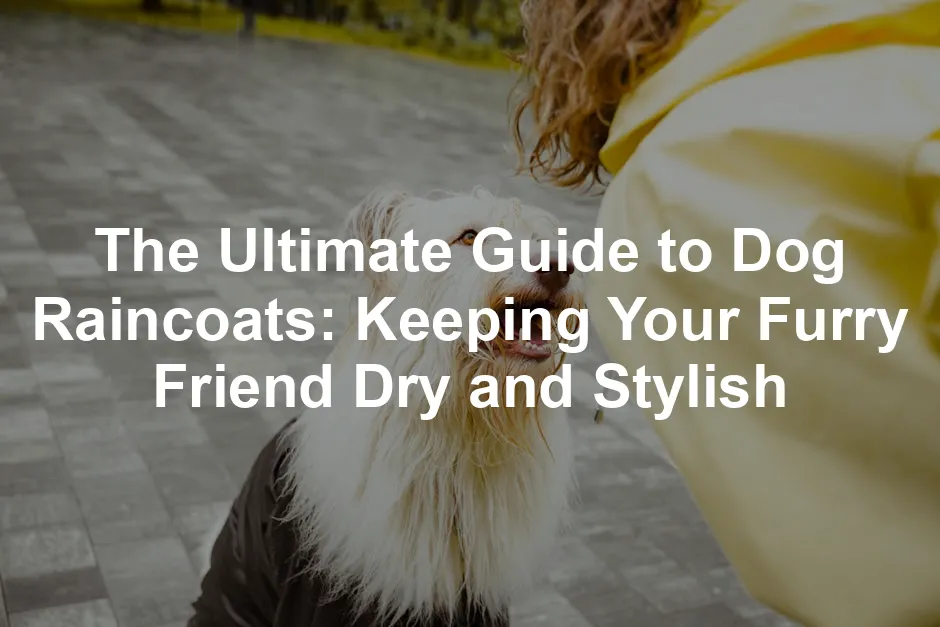 Featured image for The Ultimate Guide to Dog Raincoats: Keeping Your Furry Friend Dry and Stylish