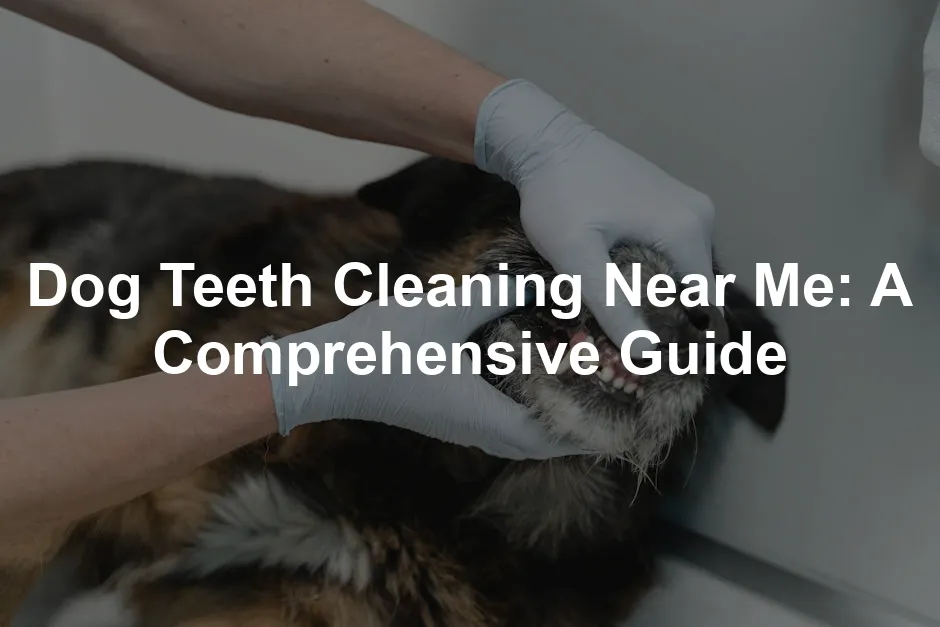Featured image for Dog Teeth Cleaning Near Me: A Comprehensive Guide