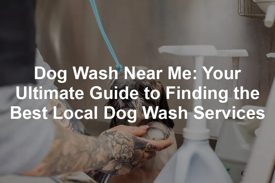 Featured image for Dog Wash Near Me: Your Ultimate Guide to Finding the Best Local Dog Wash Services