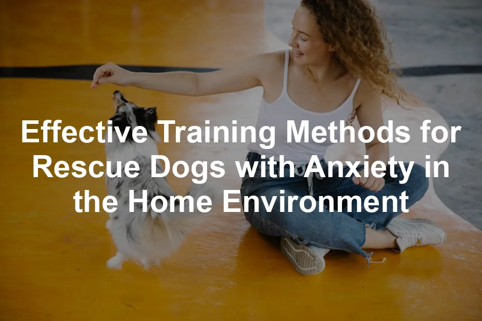 Featured image for Effective Training Methods for Rescue Dogs with Anxiety in the Home Environment