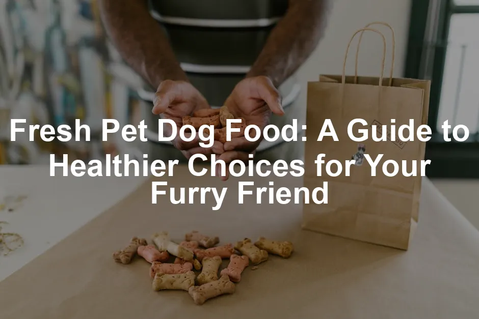 Featured image for Fresh Pet Dog Food: A Guide to Healthier Choices for Your Furry Friend