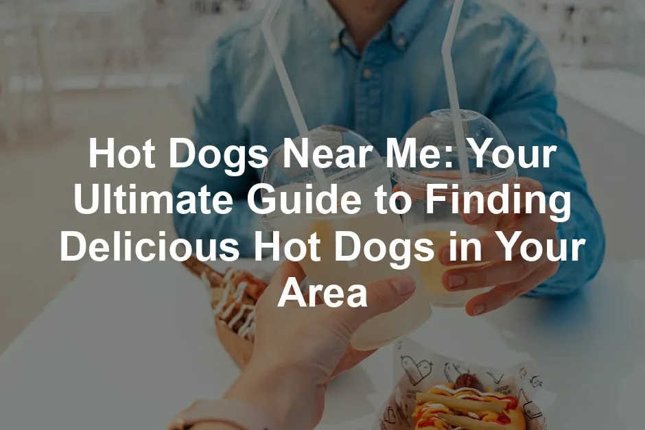 Featured image for Hot Dogs Near Me: Your Ultimate Guide to Finding Delicious Hot Dogs in Your Area