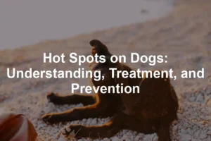 Featured image for Hot Spots on Dogs: Understanding, Treatment, and Prevention