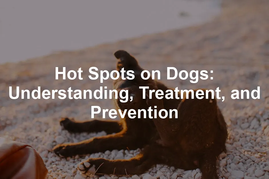 Featured image for Hot Spots on Dogs: Understanding, Treatment, and Prevention