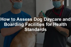 Featured image for How to Assess Dog Daycare and Boarding Facilities for Health Standards