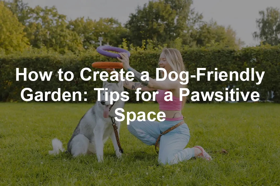 Featured image for How to Create a Dog-Friendly Garden: Tips for a Pawsitive Space