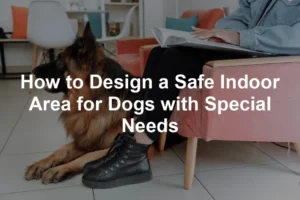 Featured image for How to Design a Safe Indoor Area for Dogs with Special Needs