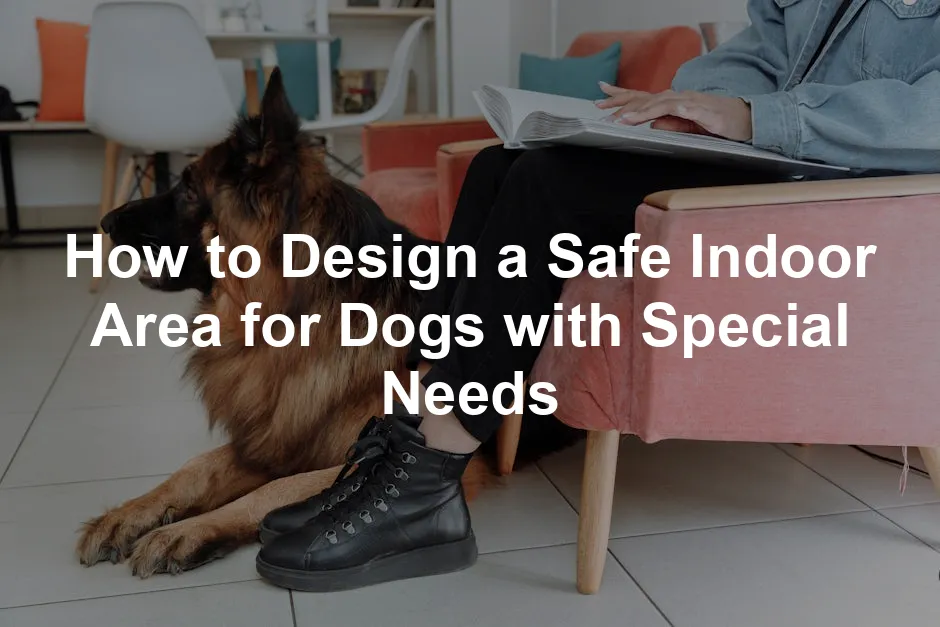 Featured image for How to Design a Safe Indoor Area for Dogs with Special Needs