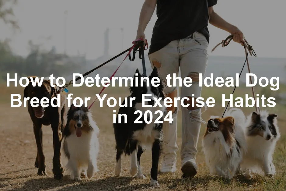Featured image for How to Determine the Ideal Dog Breed for Your Exercise Habits in 2024