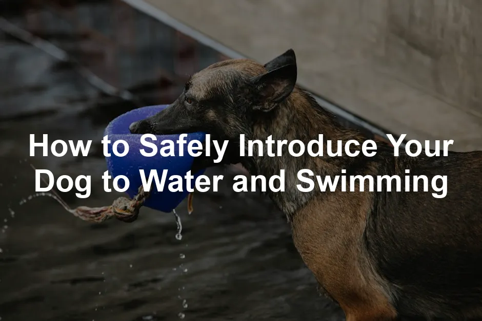 Featured image for How to Safely Introduce Your Dog to Water and Swimming