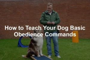 Featured image for How to Teach Your Dog Basic Obedience Commands